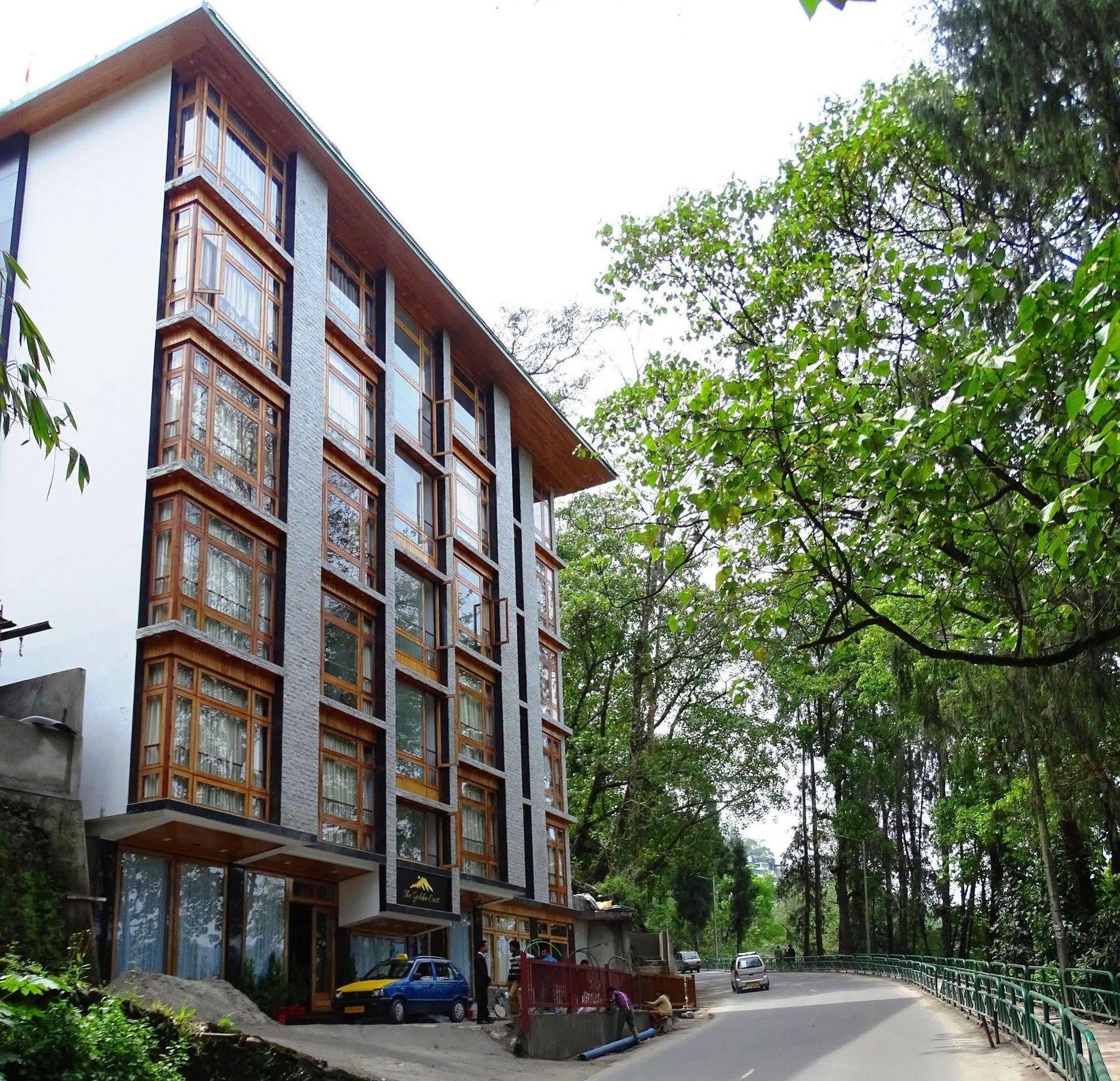 The Golden Crest Hotell Gangtok Exteriör bild